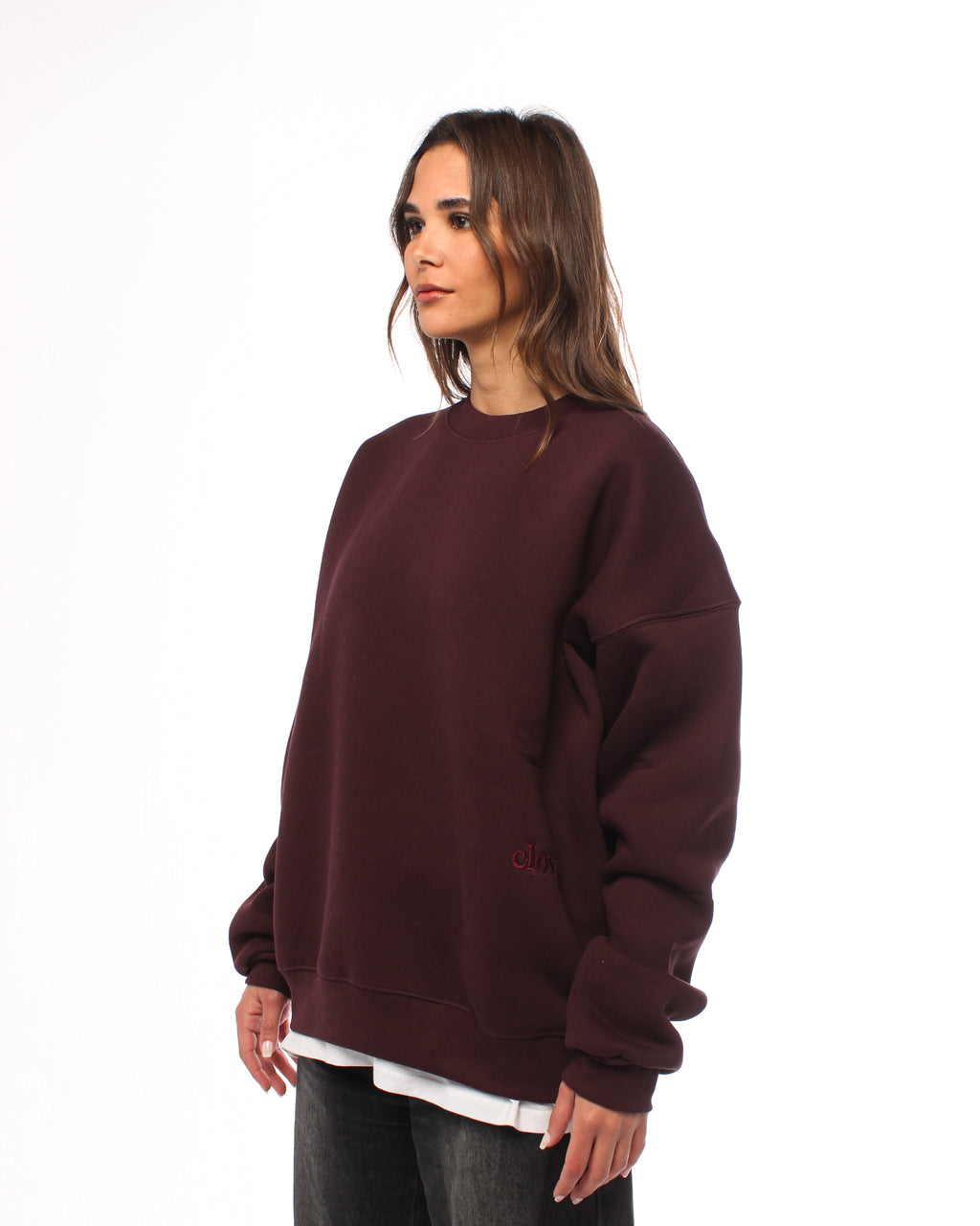 Clov. Essential Crew — burgandy