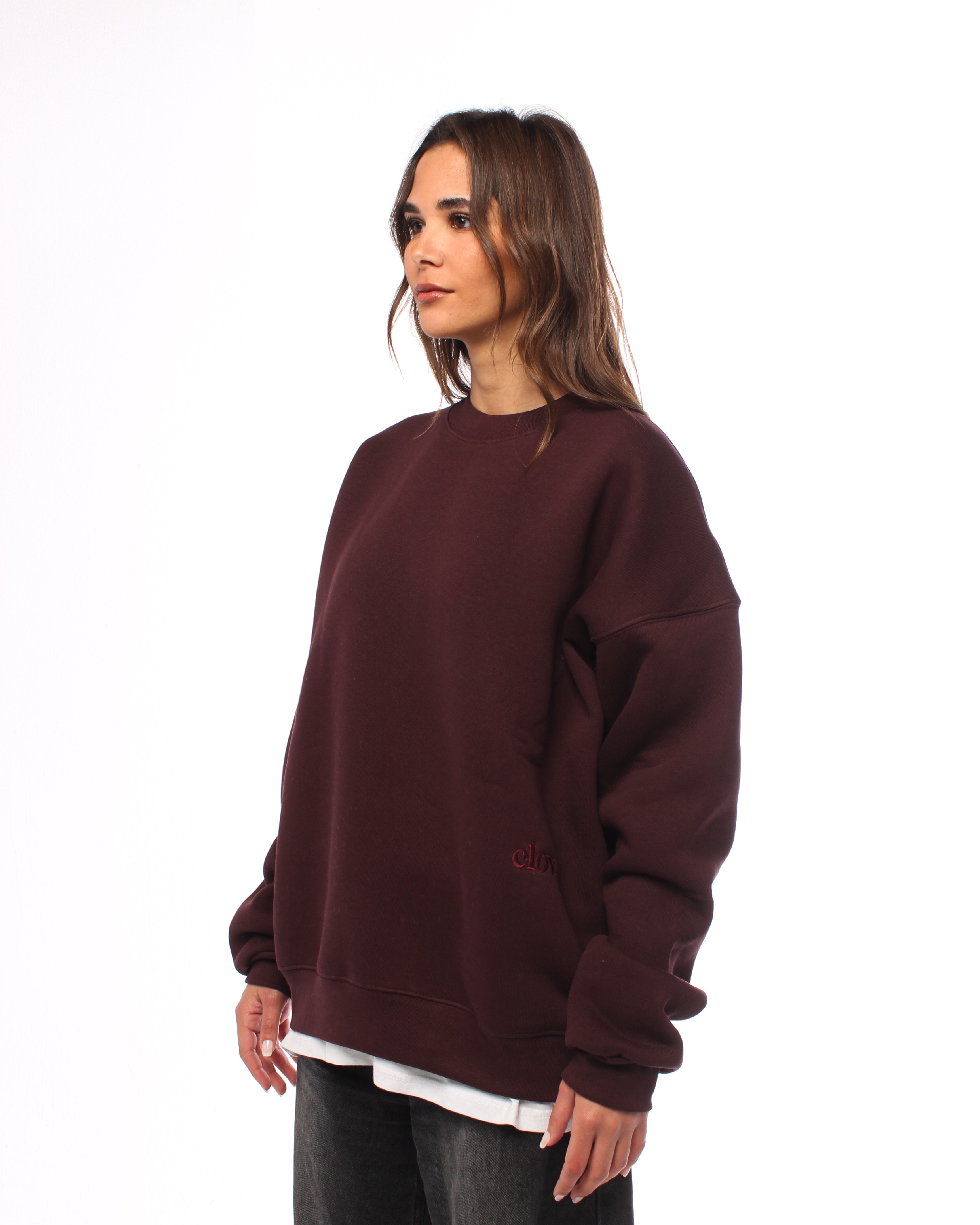 Clov. Essential Crew — burgandy